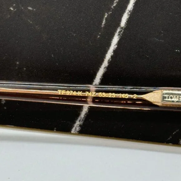 NEW TOM FORD TF974/K 74Z WOMEN ROUND PINK SUNGLASSES TOM FORD - Picture 7 of 9